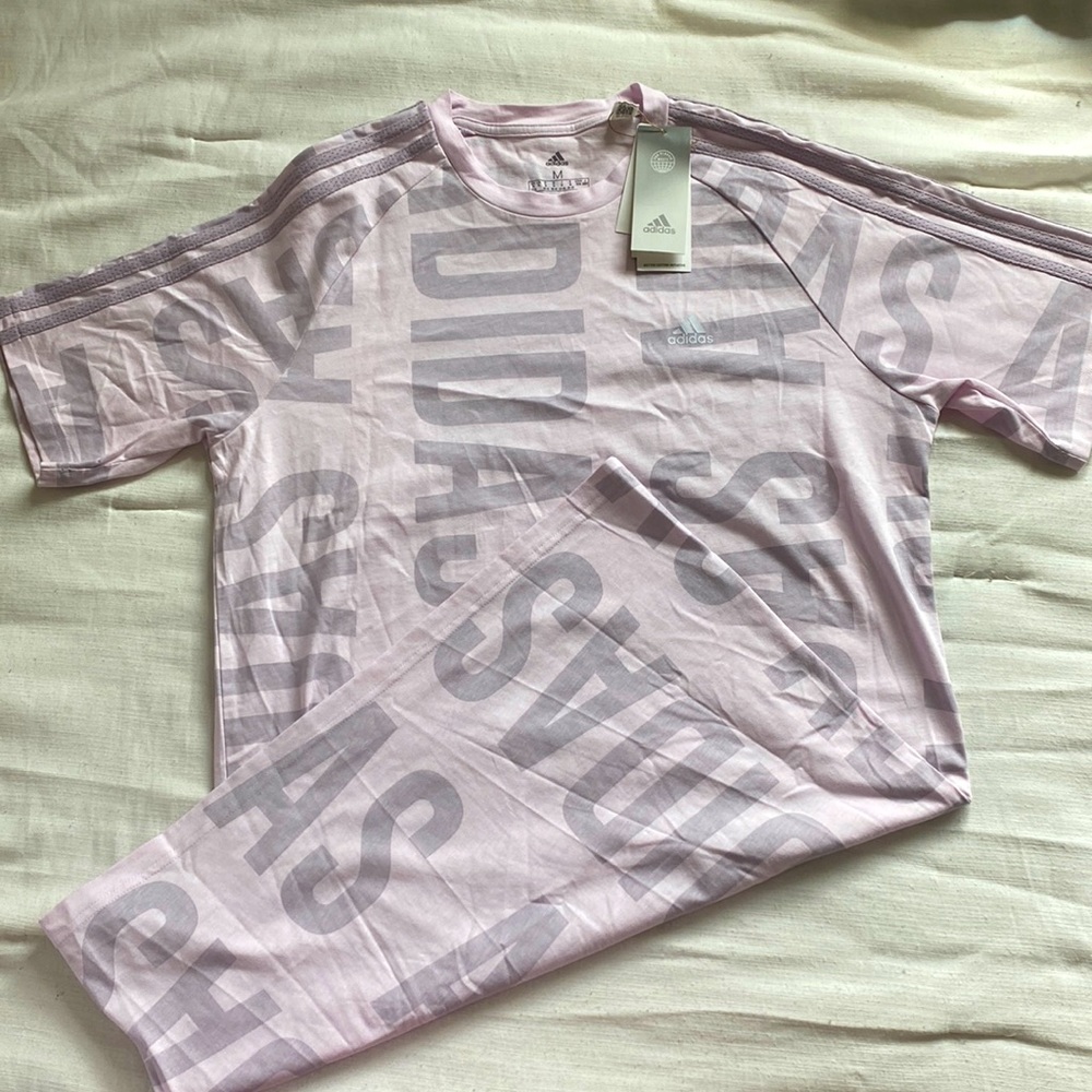 Adidas dress Logo - lilac - size M